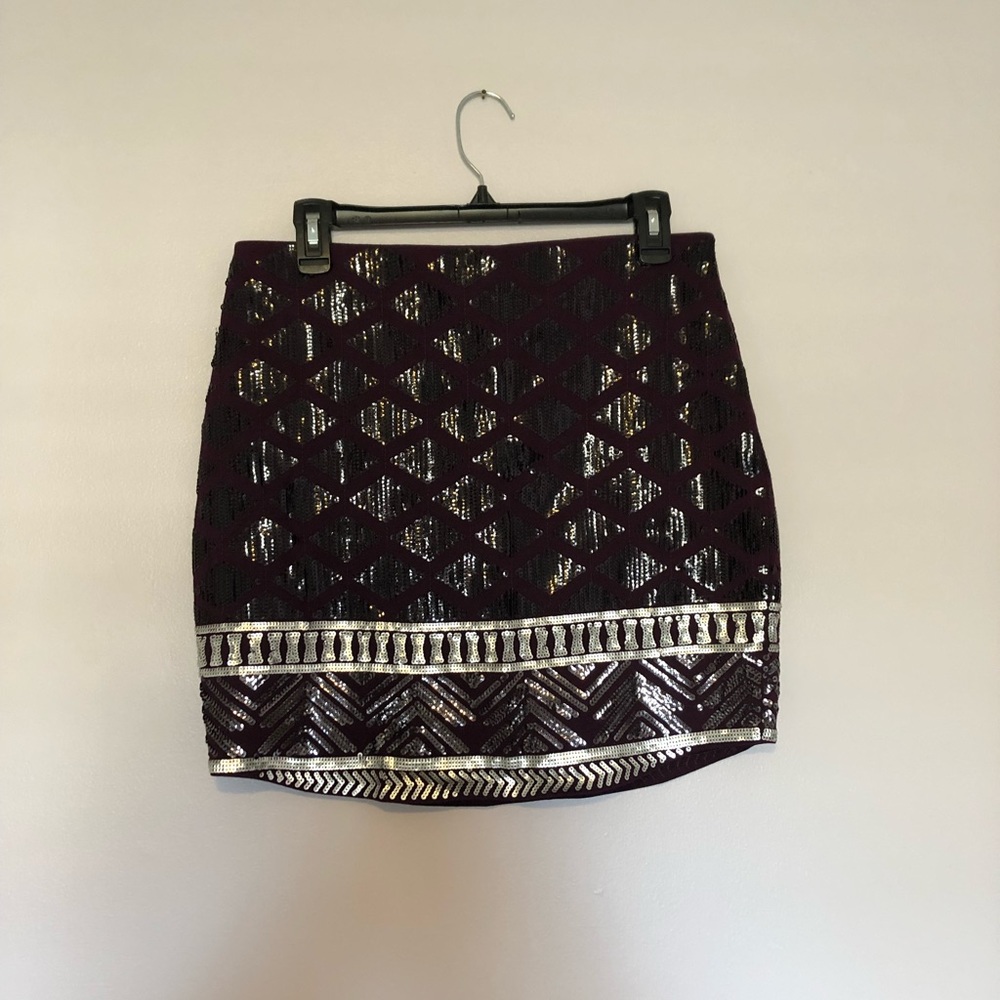 Sequin skirt